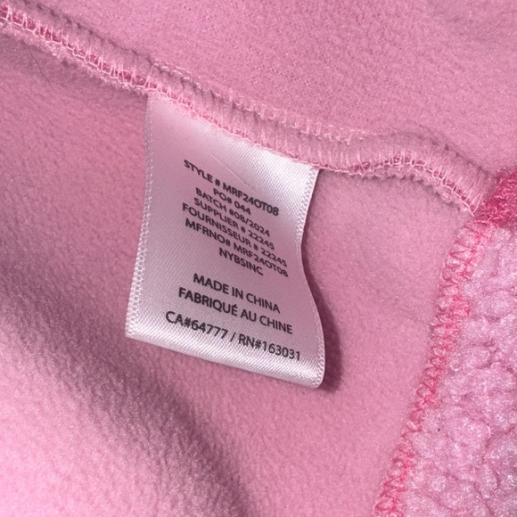 Ms Rachel Pink and White Sherpa Hoodie - Picture 7 of 8